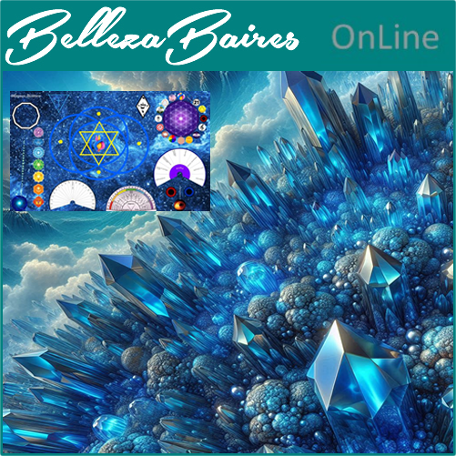 Curso Online de Mesa Radionica Azul Cristal